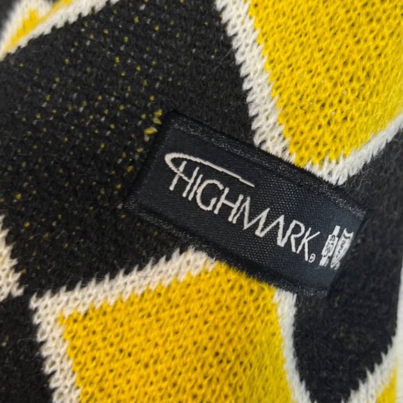 Highmark Pittsburgh Pirates Argyle Beanie Hat Black Yellow Fanwear - Picture 4 of 6